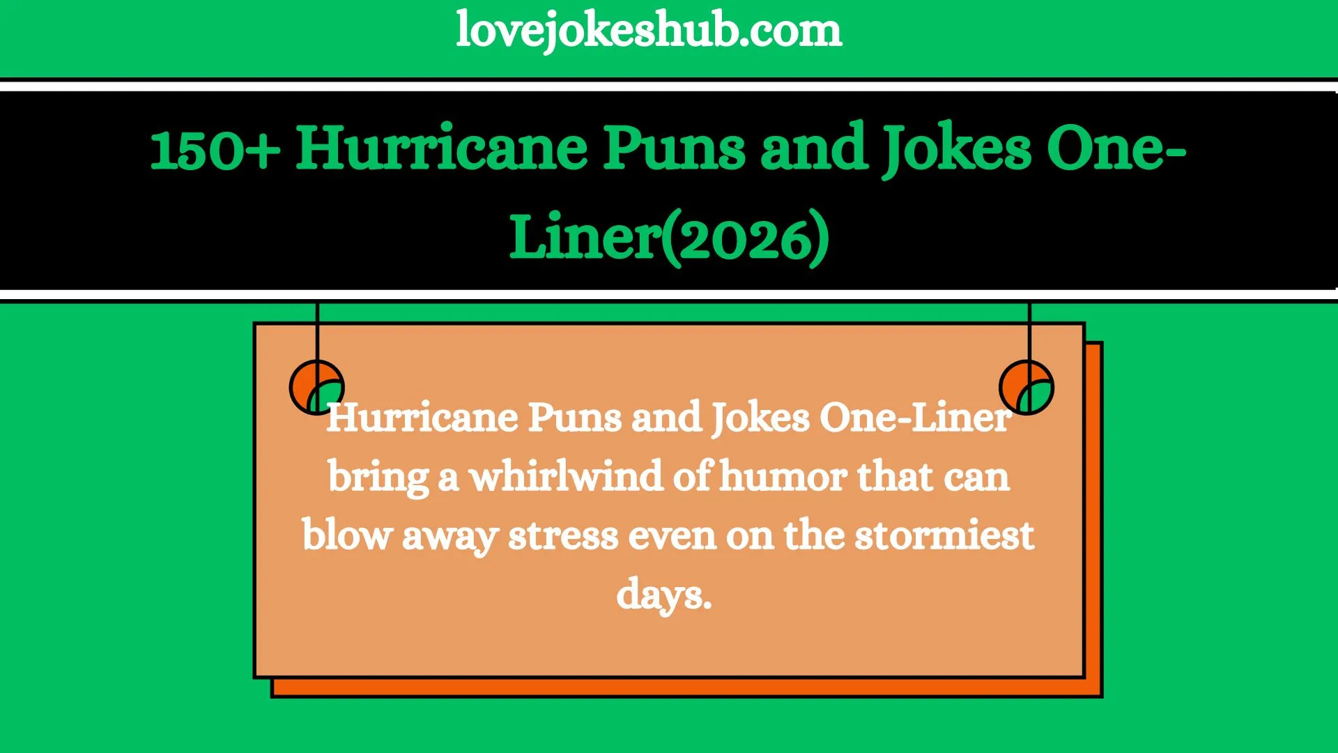 Hurricane Puns and Jokes One-Liner
