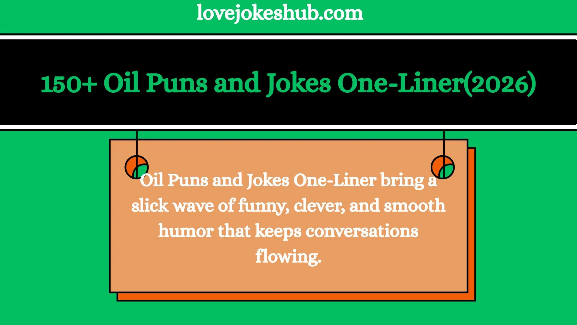 Oil Puns and Jokes One-Liner