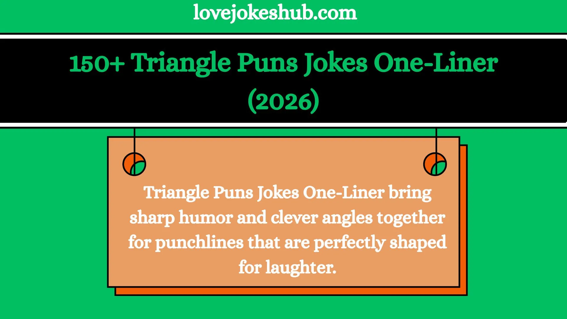 Triangle Puns Jokes One-Liner