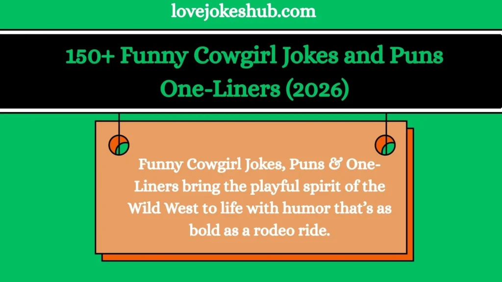 150+ Funny Cowgirl Jokes and Puns One-Liners (2026)