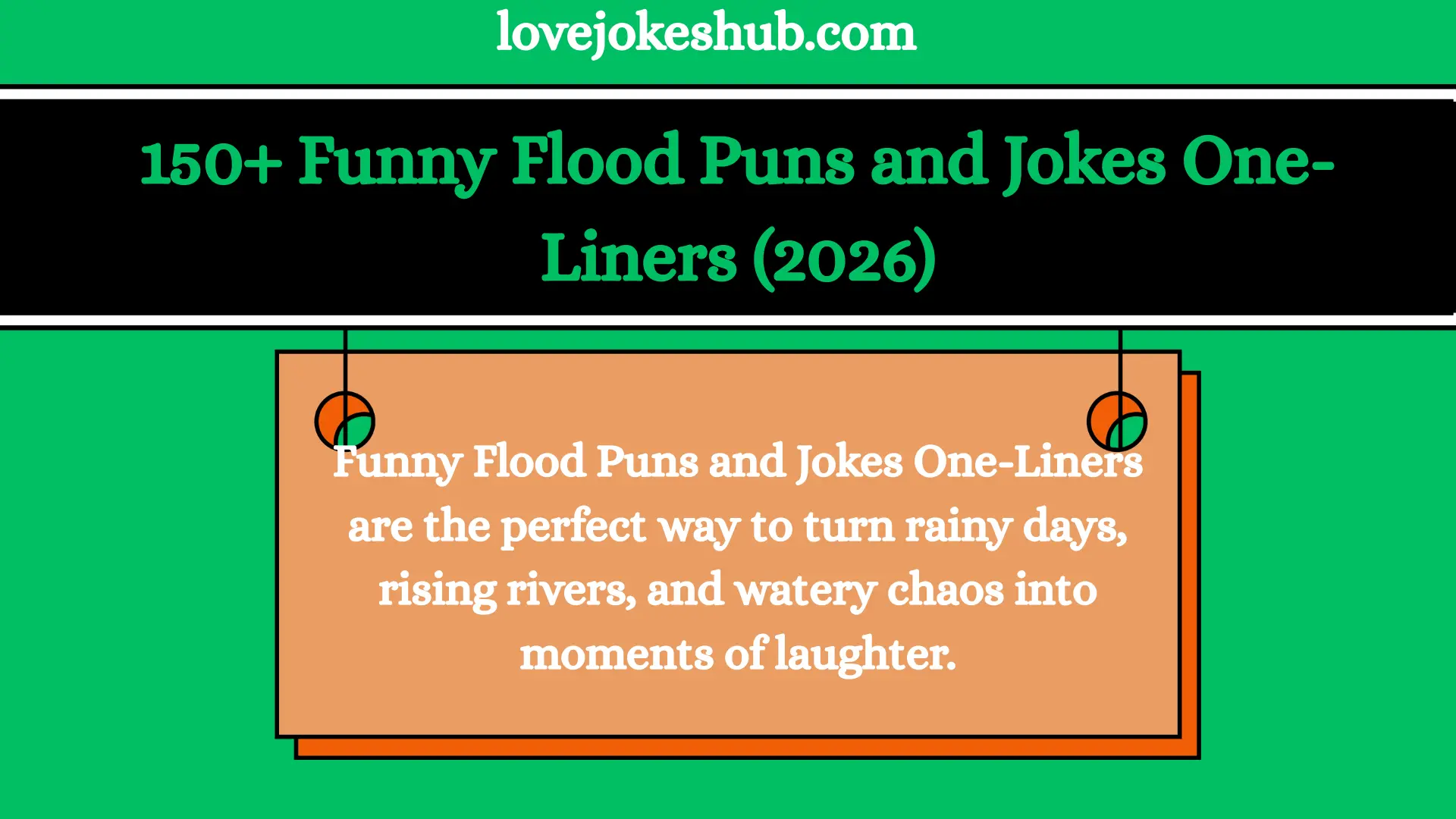150+ Funny Flood Puns and Jokes One-Liners (2026)