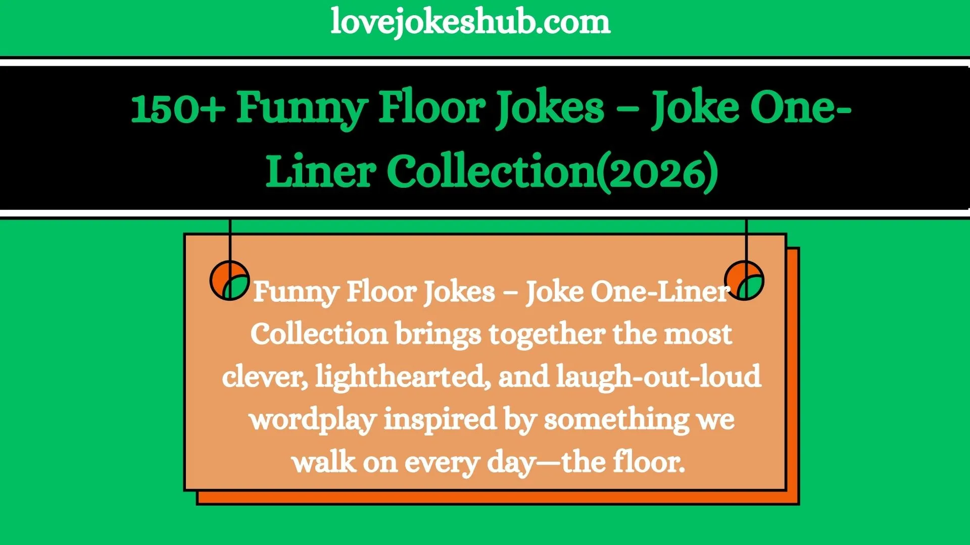 Funny Floor Jokes – Joke One-Liner Collection