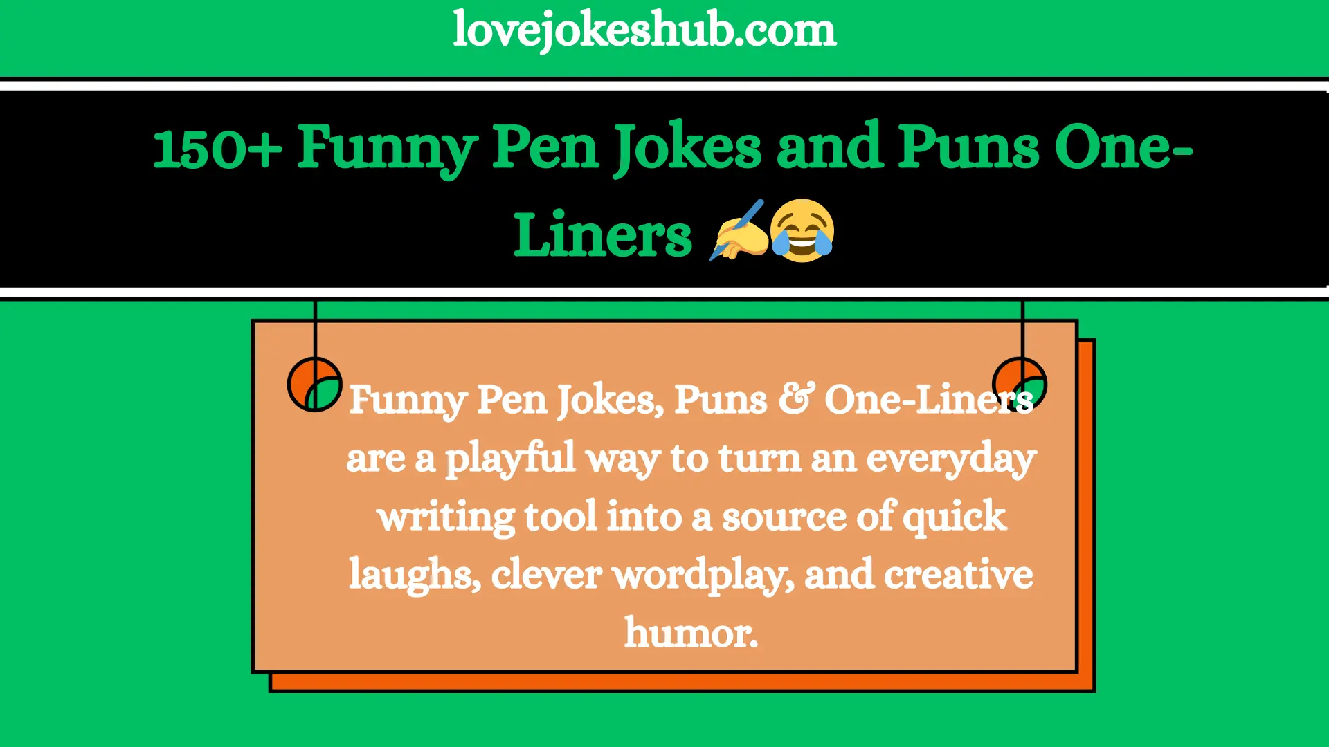 150+ Funny Pen Jokes and Puns One-Liners