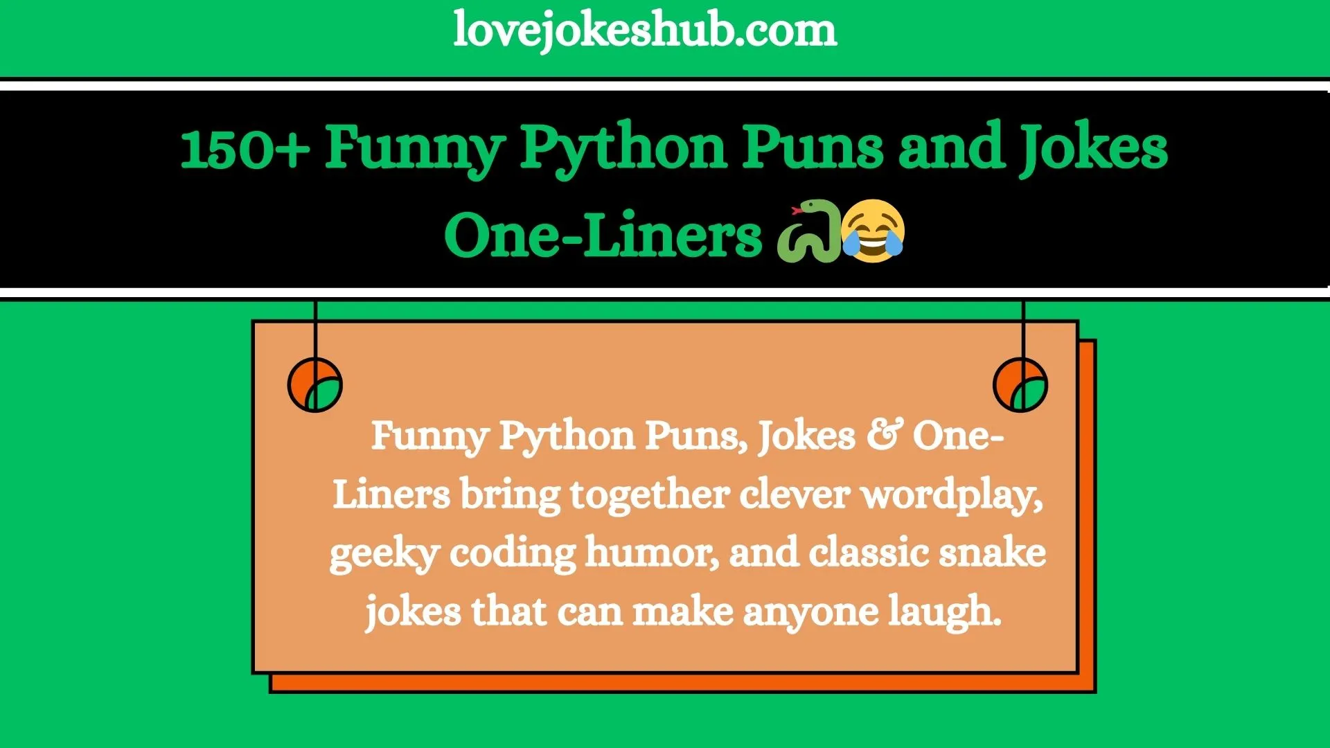 150+ Funny Python Puns and Jokes One-Liners