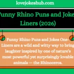 150+ Funny Rhino Puns and Jokes One-Liners (2026)