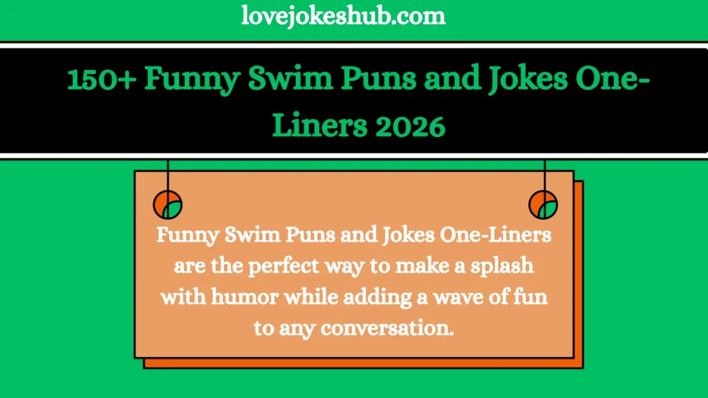 Funny Swim Puns and Jokes One-Liners 2026