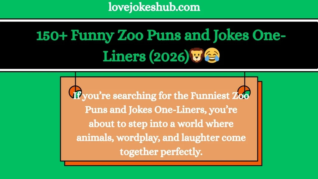 150+ Funny Zoo Puns and Jokes One-Liners (2026)